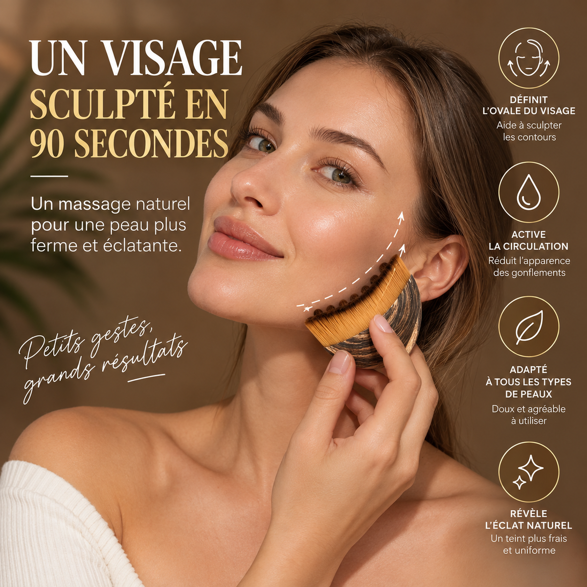 Brosse Sculptante Visage CAVAROCO
